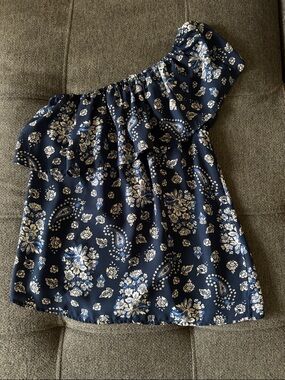 Lily White One-Shoulder Top